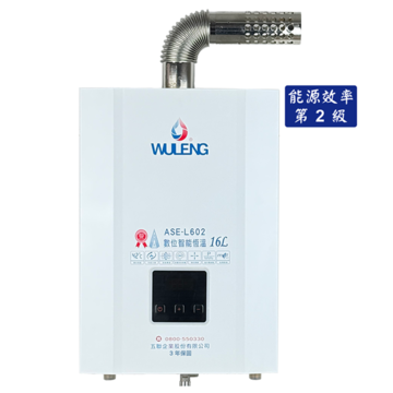 ASE-L602 智能恆溫16公升強制排氣熱水器 (FE式)(本機限北部地區及大台中地區銷售)